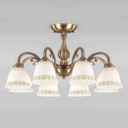 Потолочная люстра Eurosvet Campina 60107/8 античная бронза