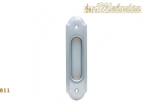 Ручки купе для раздвижных дверей Melodia 811 матовый хром
