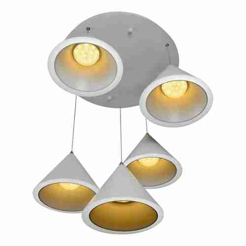 Подвесная светодиодная люстра iLedex Moon WL8858-5 WH