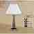 Интерьерная настольная лампа Riperlamp 248R/1 AY WHITE SHADE