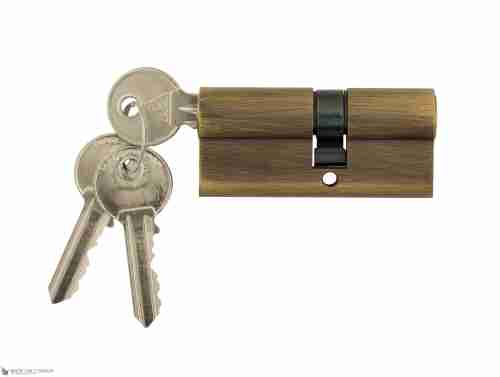 Цилиндровый механизм ключ-ключ Venezia 25/10/35 матовая бронза