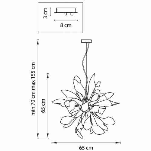 Подвесная люстра Lightstar Turbio 754266