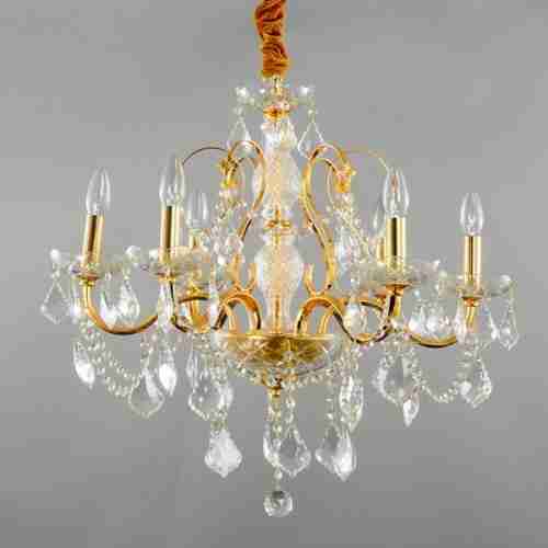 Люстра подвесная Elvan OL13035-6GD