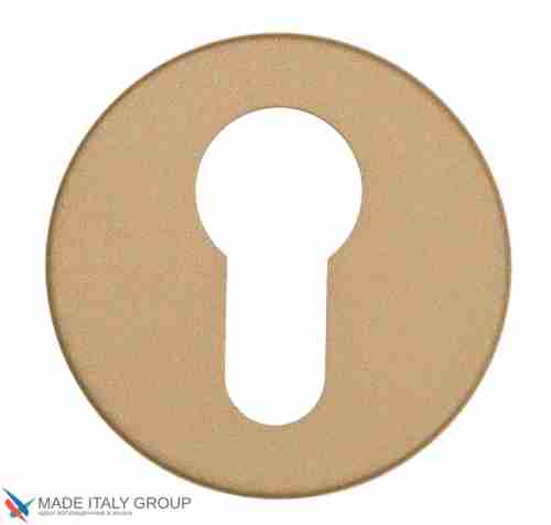 Накладка под цилиндр на круглом основании Fratelli Cattini CYL 7FS-KD золото крайола 2 шт.