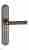 Дверная ручка Venezia "IMPERO" на планке PL02 античное серебро