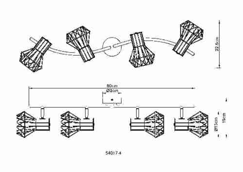 Спот Globo Priska 54017-4