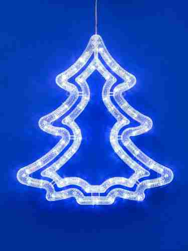 Подвесной светодиодный светильник «Ёлочка» Uniel ULD-H3543-070/STA White IP20 Xmas Tree UL-00001405