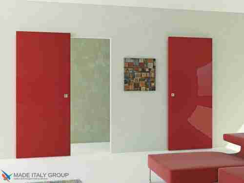 Раздвижная система невидимая Fratelli Cattini GHOST 6212/40 до 1150 мм шириной с доводчиками