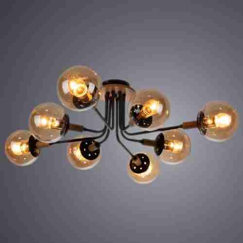 Потолочная люстра Artelamp Oxford A2716PL-8BK