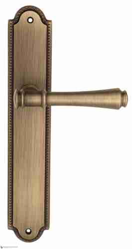 Дверная ручка Venezia "CALLISTO" на планке PL98 матовая бронза