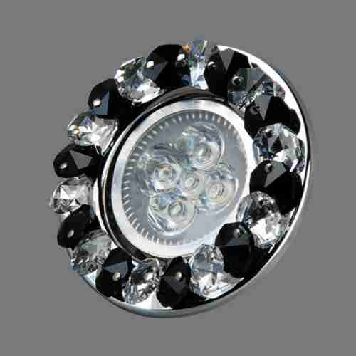 Светильник точечный Elvan C8001 A+BK-CH