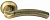 Ручка дверная межкомнатная Morelli MH-02P MAB/AB Матовая бронза/античная бронза