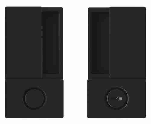 B30002.02.93 Ручка WAVE под WC (черный), для раздвижных дверей