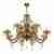 Подвесная люстра iLamp Asia 81069-8+4 BR Подвесная люстра iLamp Asia 81069-8+4 BR