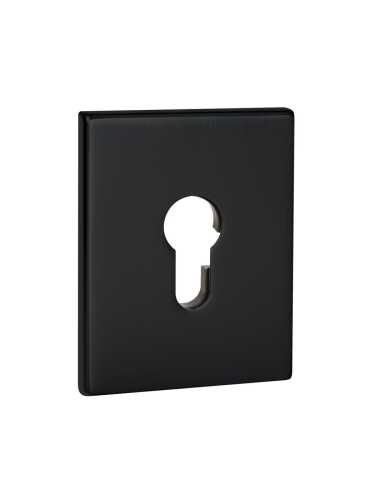 Накладка Fuaro (Фуаро) на цилиндр ESC.C.TRG/K.486 BL-24 чёрный (1 шт.)