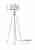 Торшер Globo Tunno 15342S