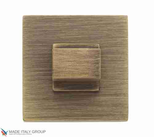 Фиксатор поворотный на квадратном основании Fratelli Cattini WC 8-BY матовая бронза