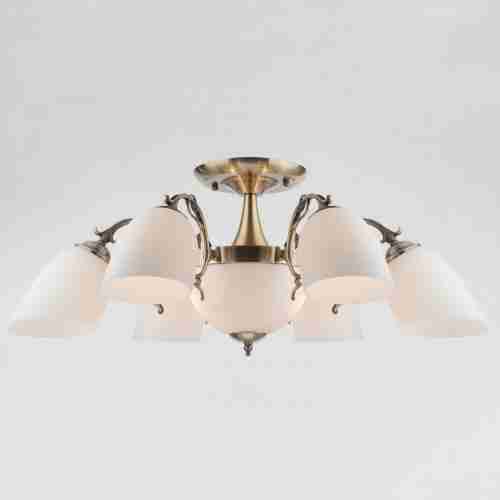 Подвесная люстра Eurosvet 22010/6+2 античная бронза