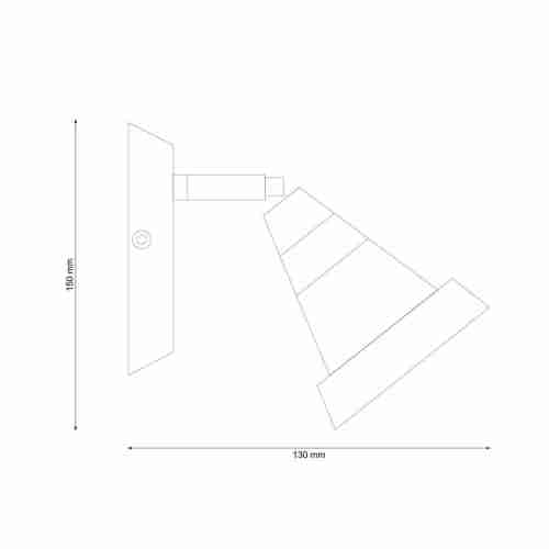 Светодиодный спот Lucia Tucci Natura W076.1 Led Venge