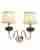 Бра Lumien Hall Макей 1031/2W-GD-DGN-WT Бра Lumien Hall Макей 1031/2W-GD-DGN-WT