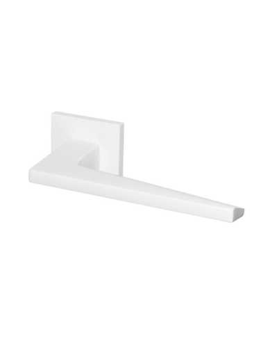 Комплект: Ручки Armadillo MORI USS WH-19+Завертка+Бесшумный замок Fuaro/белый