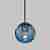 Подвесной светильник Eurosvet Juno 50207/1 синий