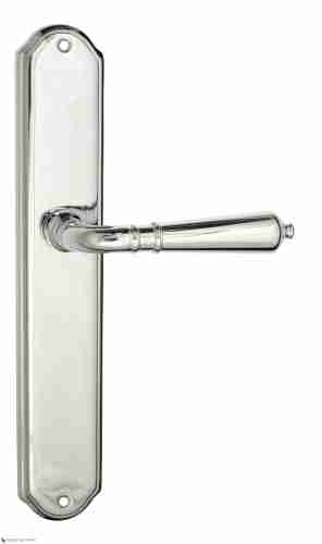 Дверная ручка Venezia "VIGNOLE" на планке PL02 полированный хром