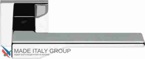 Дверная ручка на квадратном основании COLOMBO Dea FF21RSB-CR полированный хром