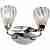 Бра N-Light 405-02-11C chrome