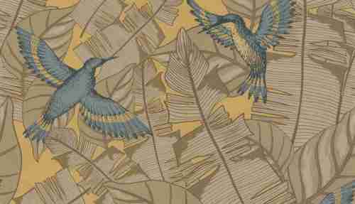 51200402 Обои Lutece (Jardin D'eden) (1*12) 10,05x0,53 винил на флизелине