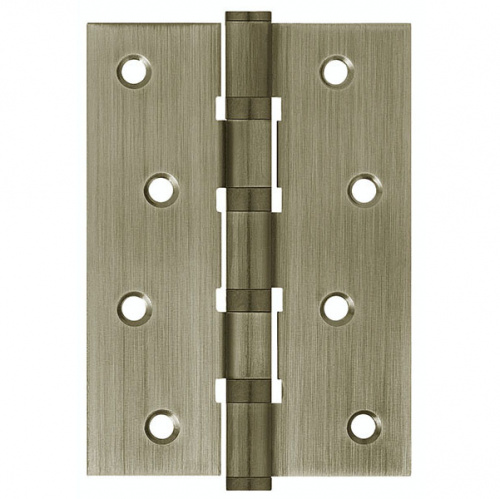 Петля дверная стальная универсальная AJAX 4B/P 100x70x2 AB (бронза) пакет