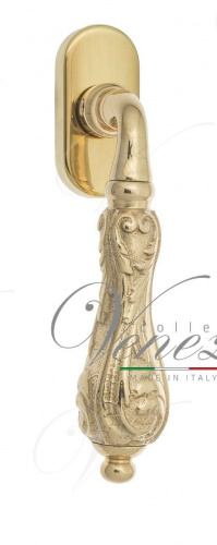 Ручка оконная Venezia Monte Cristo FW полированная латунь