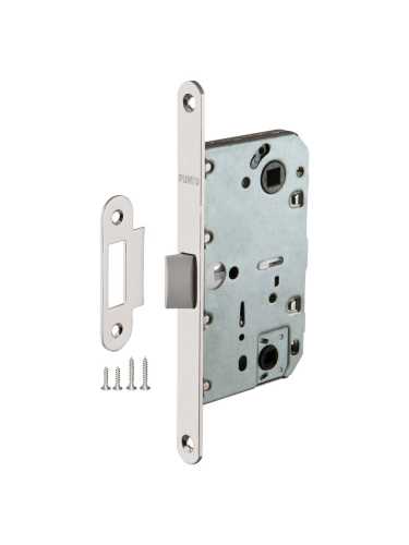 Защелка Punto (Пунто) врезная LM/PL96WC-50/BL SN (мат.никель)