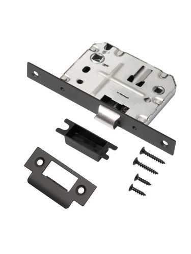 Замок дверной Ajax (Аякс) METLM72-50 BL черный