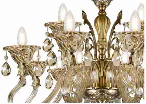 Подвесная люстра iLamp Asia 61082-8+4 BR