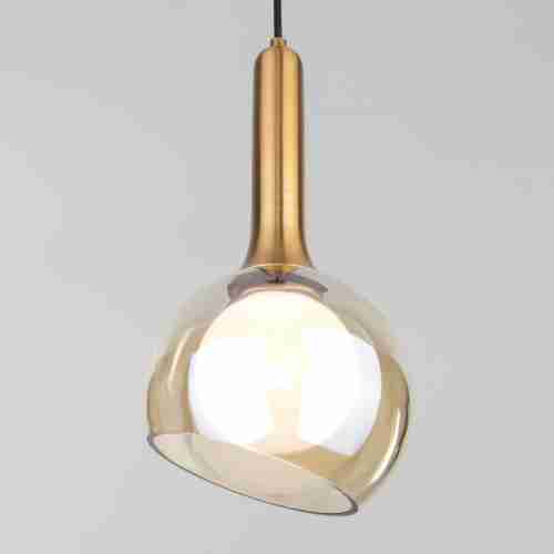 Подвесной светильник Eurosvet Fantasy 50188/1 янтарный