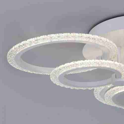 Потолочная светодиодная люстра Eurosvet Wellen 90226/6 белый