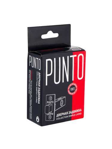 Задвижка дверная врезная Punto DB-45 CP хром