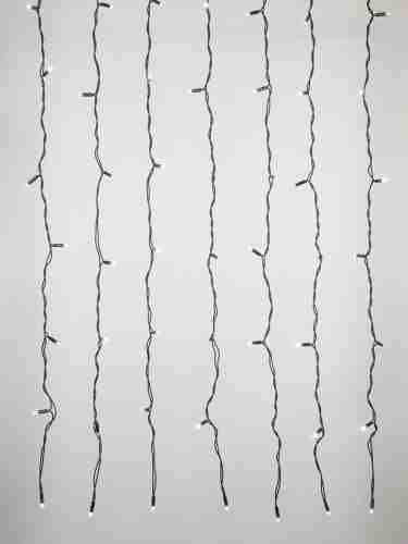 Уличная светодиодная гирлянда Uniel занавес 220V белый ULD-C2030-240/TBK White IP67 UL-00003939