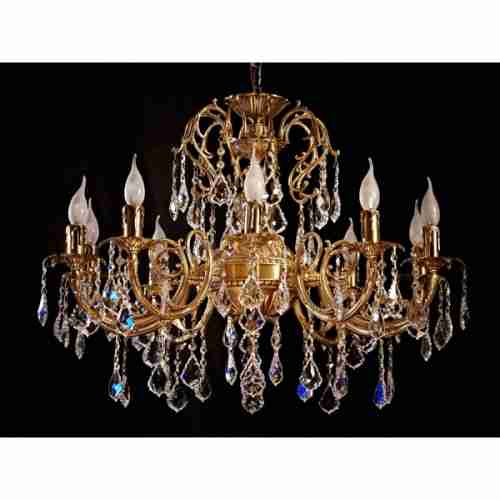 Люстра подвесная Brizzi 8888/10 AB Leaf crystal