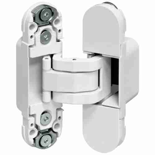 Петля дверная скрытой установки AGB E30200.03.91 белый петля Eclipse 2.0 + 4 накладки в комплекте