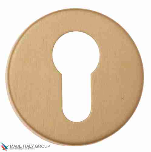 Накладка под цилиндр на круглом основании Fratelli Cattini CYL 7-KD золото крайола 2 шт.