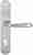 Ручка дверная Extreza ALDO (Альдо) 331 на планке PL01 CYL матовый хром F05