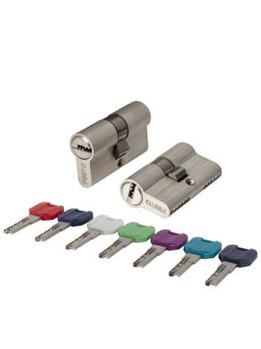 Цилиндровый Punto (Пунто) механизм MaxPro7000Key 52mm (21+10+21) SN мат.никель 7key