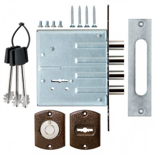 Замок врезной сувальдный САМ ЗВ8-8М/13, 3 кл. /81300/