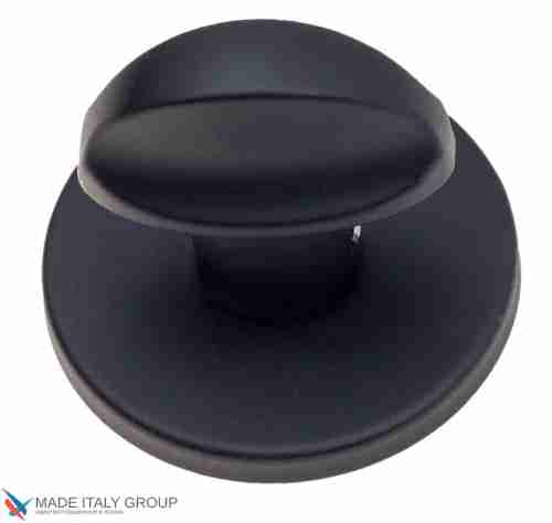 Фиксатор поворотный на круглом основании Fratelli Cattini WC-2 7FS-NM матовый черный