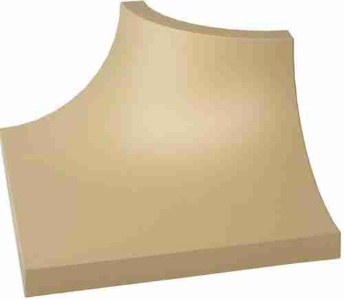 Угловой элемент Paradyz Inwesta Gamma Bezowa Profil C Mat 0,4х0,4