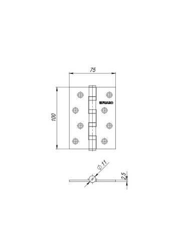 Ручка дверная Armadillo (Армадилло) межкомнатная R.LD54.Libra26 (Libra LD26) SN/CP-3 матовый никель/хром  Набор 9