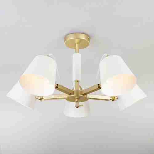 Светильник Eurosvet с поворотными рожками 70083/5 золото