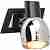 Спот N-Light 86801 86801-1 chrome + wengue wood